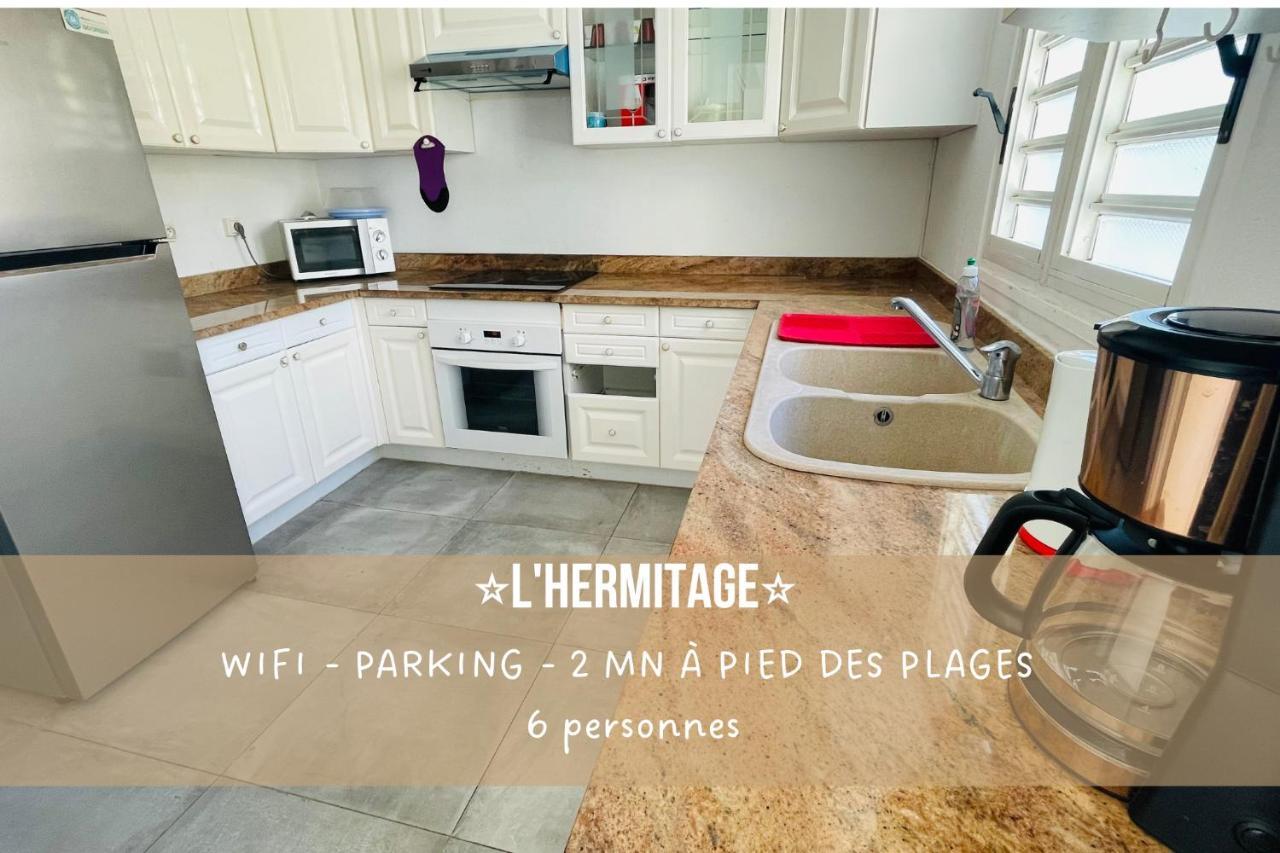 L'Hermitage - Appartement T3 En Bord De Plage Filaos Eksteriør bilde